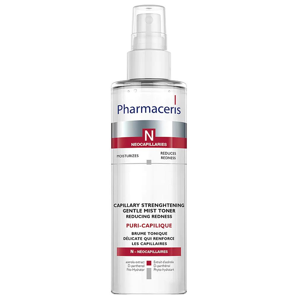 Pharmaceris N Puri-Capilique Cappilary Strenghtening Gentle Mist Toner - Ніжний зміцнювальний тонік-міст для чутливої реактивної шкіри