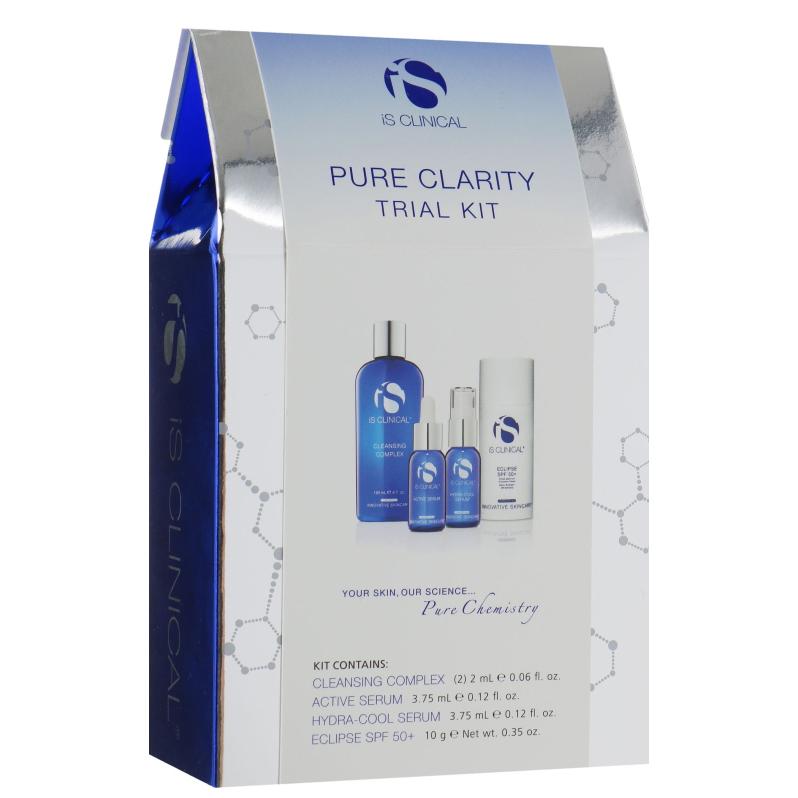 IS CLINICAL Pure Clarity Trial Kit - Міні набір для обличчя для шкіри з акне