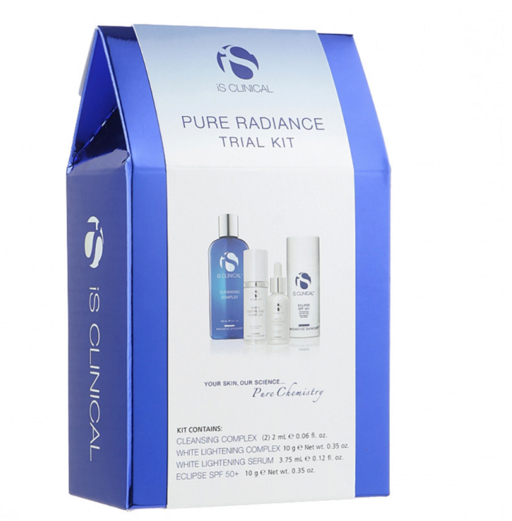 IS CLINICAL Pure Radiance Trial Kit - Набір міні для освітлення пігментації