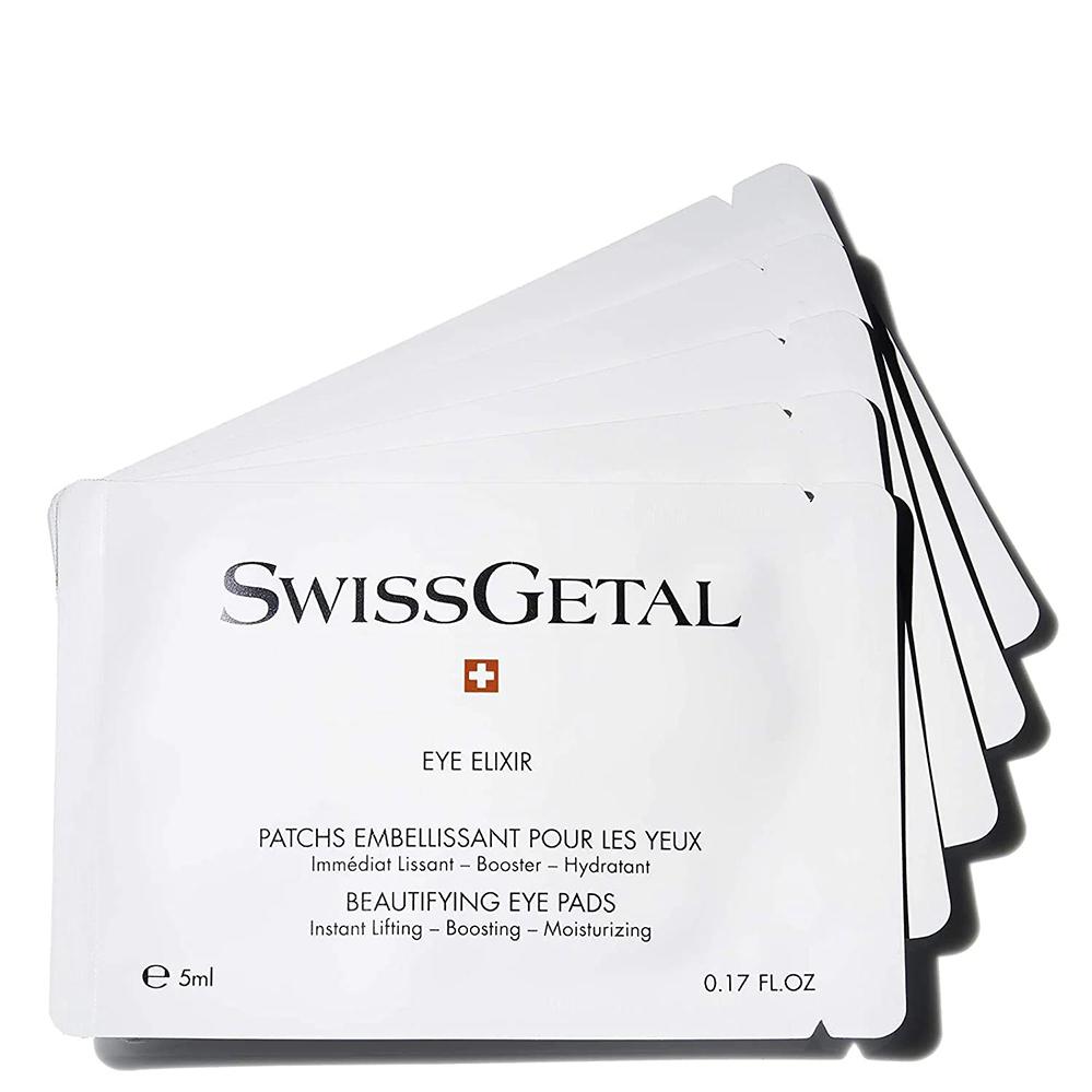 SWISSGETAL Eye Elixir Beautifying Eye Pads - Відновлюючі патчі з миттєвим ефектом | Купити в Україні на FRESHBEAUTY.com.ua