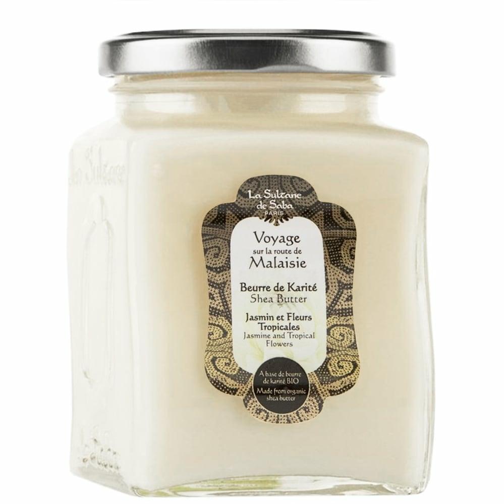 LA SULTANE DE SABA Shea Butter Malaysia Jasmin Tropical Flowers - Олія каріте з ароматом Жасмину і Тропічних квітів