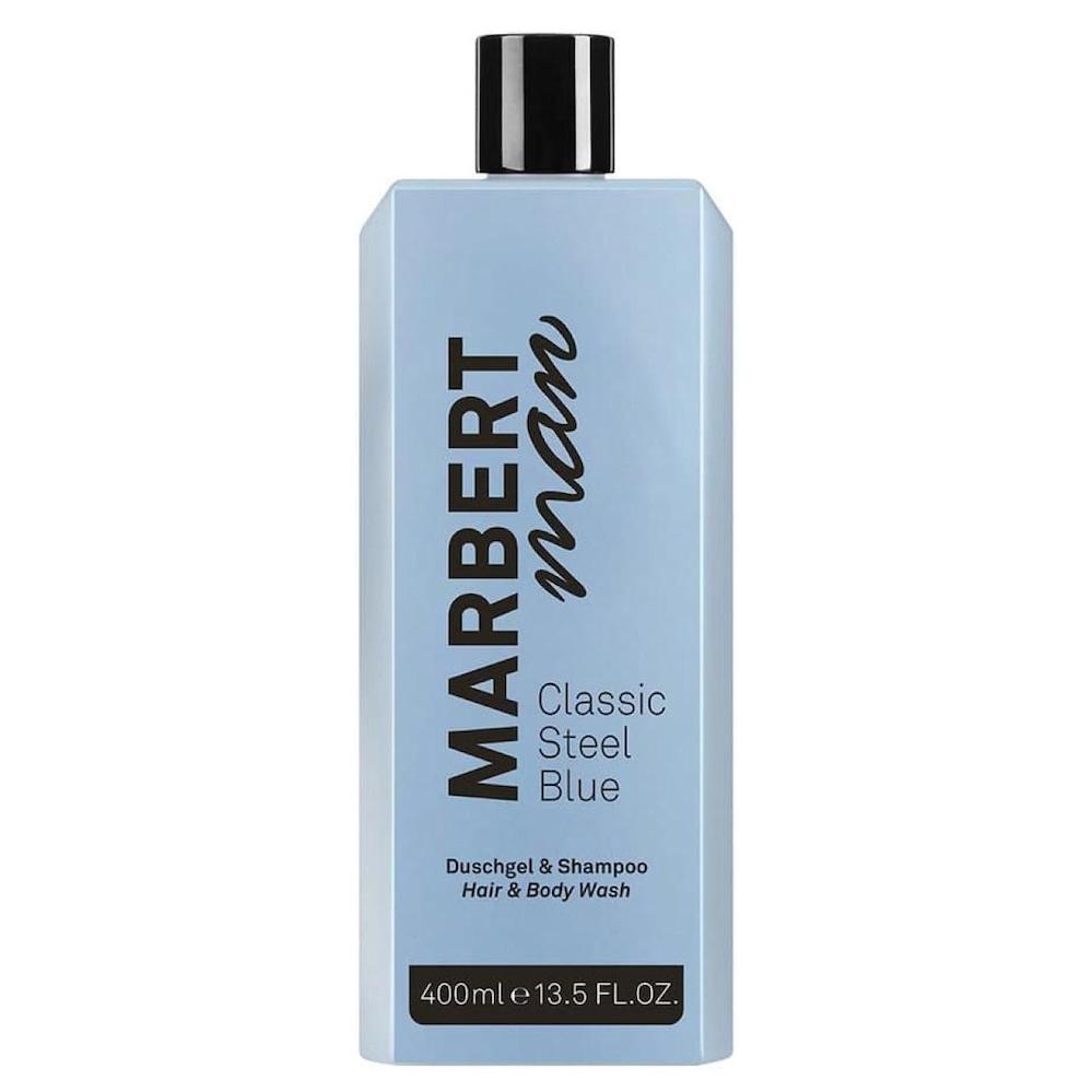 Marbert Man Classic Steel Blue Shower Gel & Shampoo - Шампунь і гель для душа для чоловіків