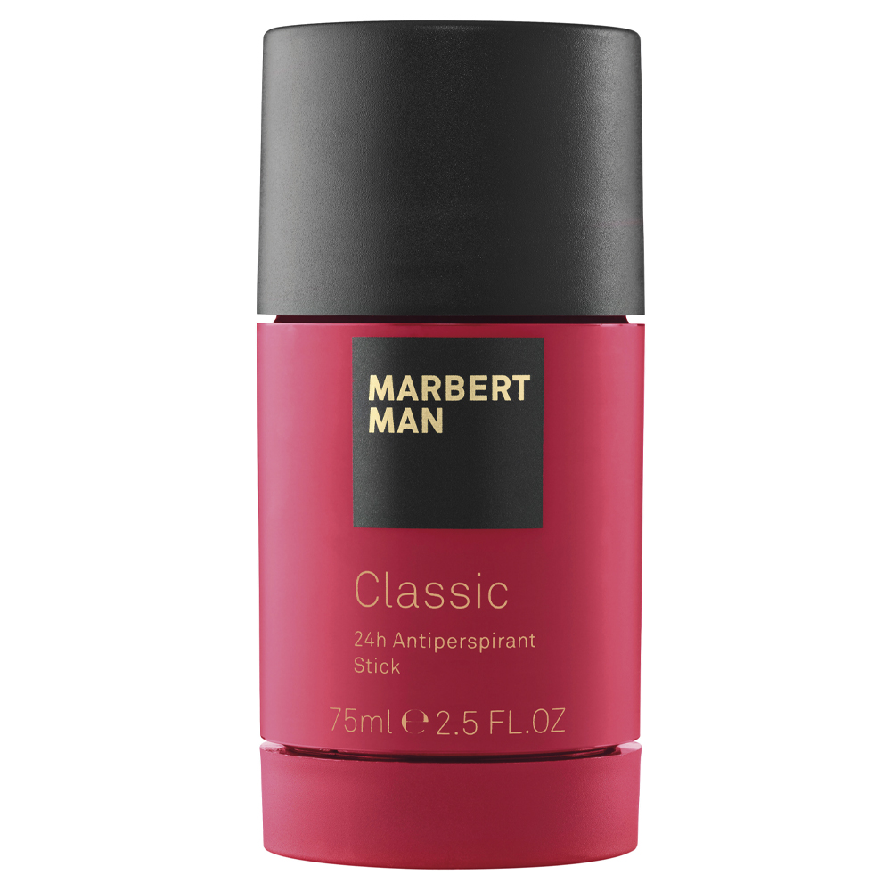 Marbert Man Classic 24h Anti-Perspirant Stick - Дезодорант-стік "24 години захисту", 75 мл