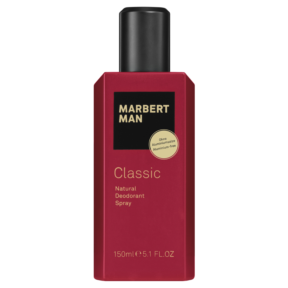 Marbert Man Classic Natural Deodorant Spray - Натуральний дезодорант-спрей, 150 мл