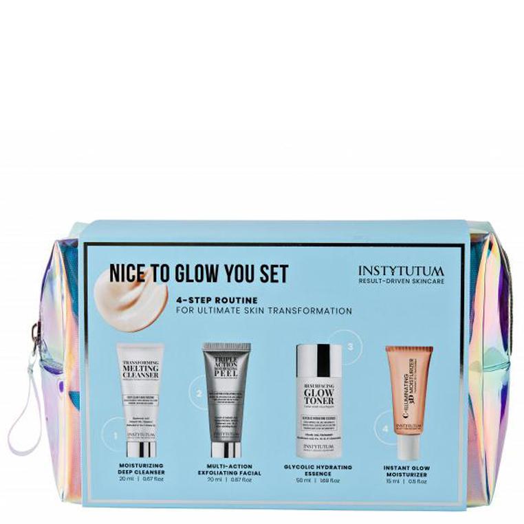 INSTYTUTUM Nice To Glow You Set - Набір мініатюр для приголомшливого сяйва шкіри