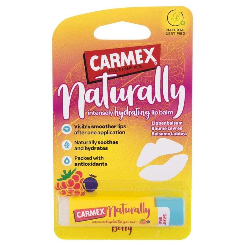 Carmex Naturally Lip Balm Berry - Бальзам для губ "Ягоди"
