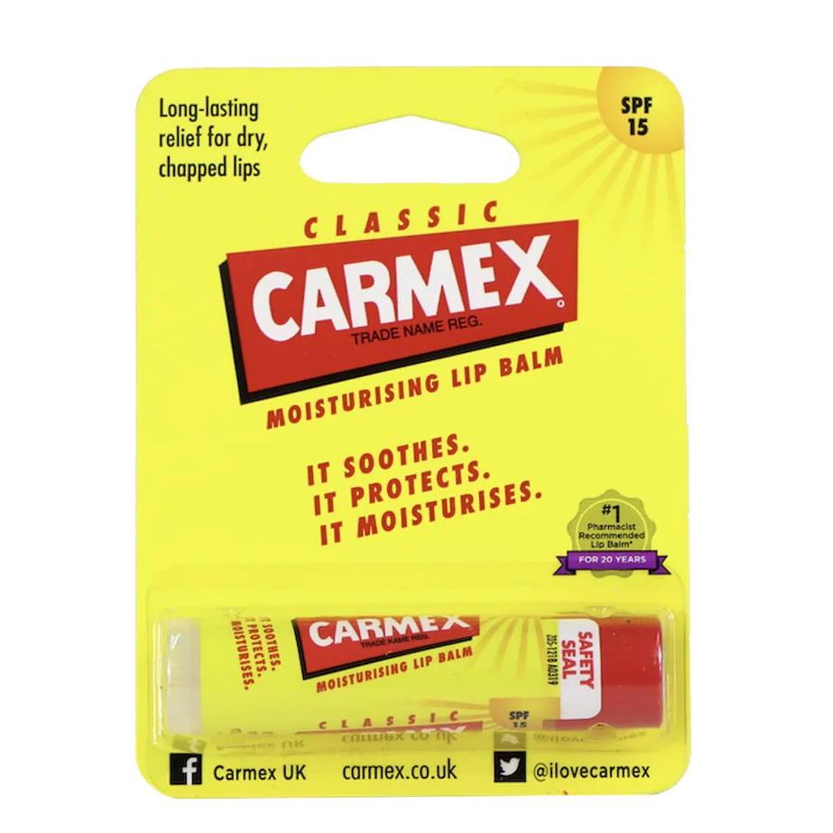 Carmex Lip Balm Stick Classic Spf 15 - Бальзам-стік для губ