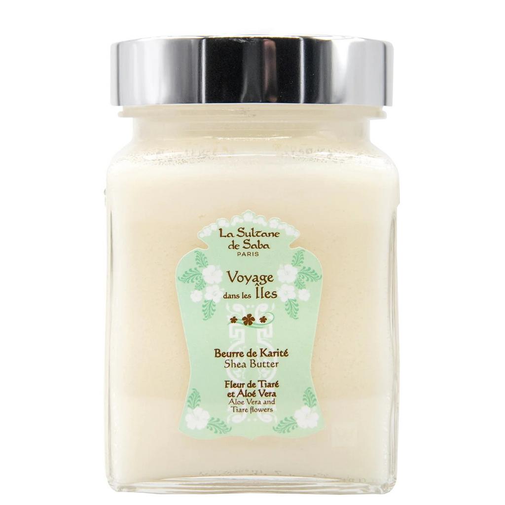 LA SULTANE DE SABA Tahitian Shea Butter Tiare Flower And Aloe Vera - Олія Ши Тіарі І Алое Вера