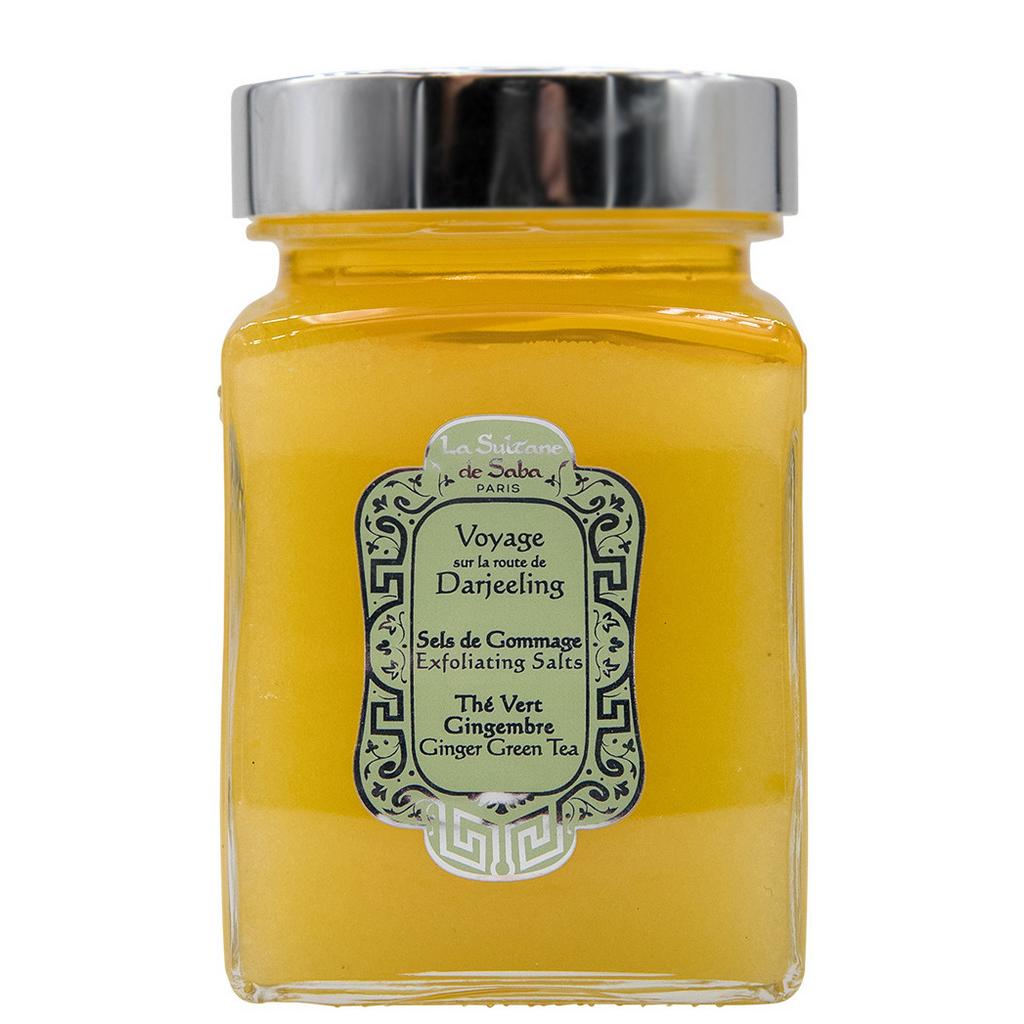 La Sultane de Saba Green Tea & Ginger Exfoliating Salts - Скраб для тіла Зелений чай з Імбирем