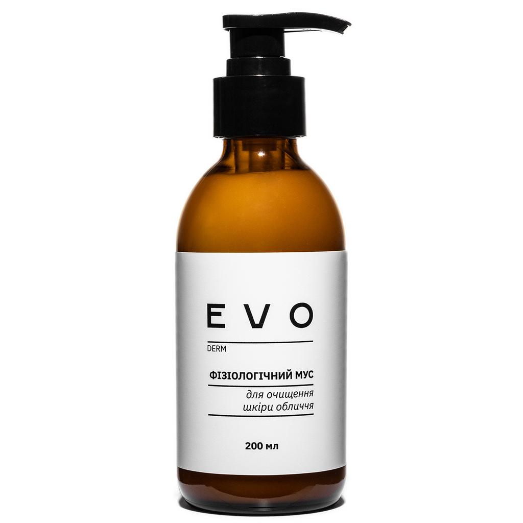 EVO DERM Фізіологічний мус для очищення шкіри обличчя