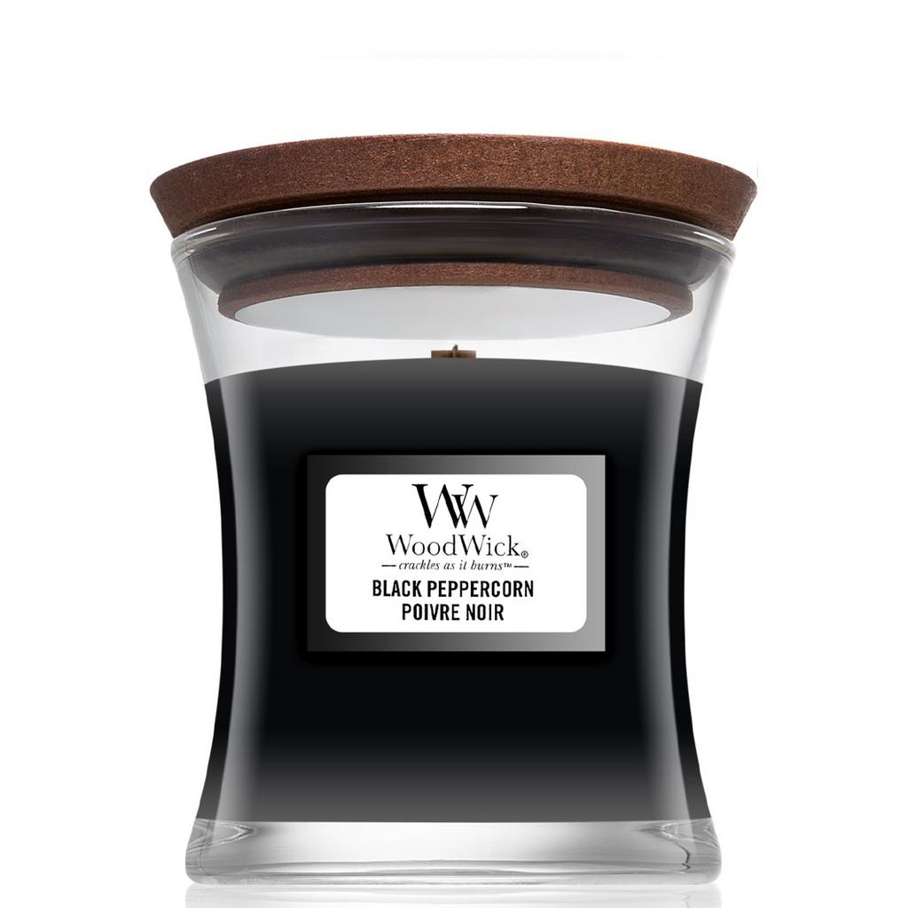 WOODWICK Mini Black Peppercorn - Ароматична свічка з ароматом пряного перцю