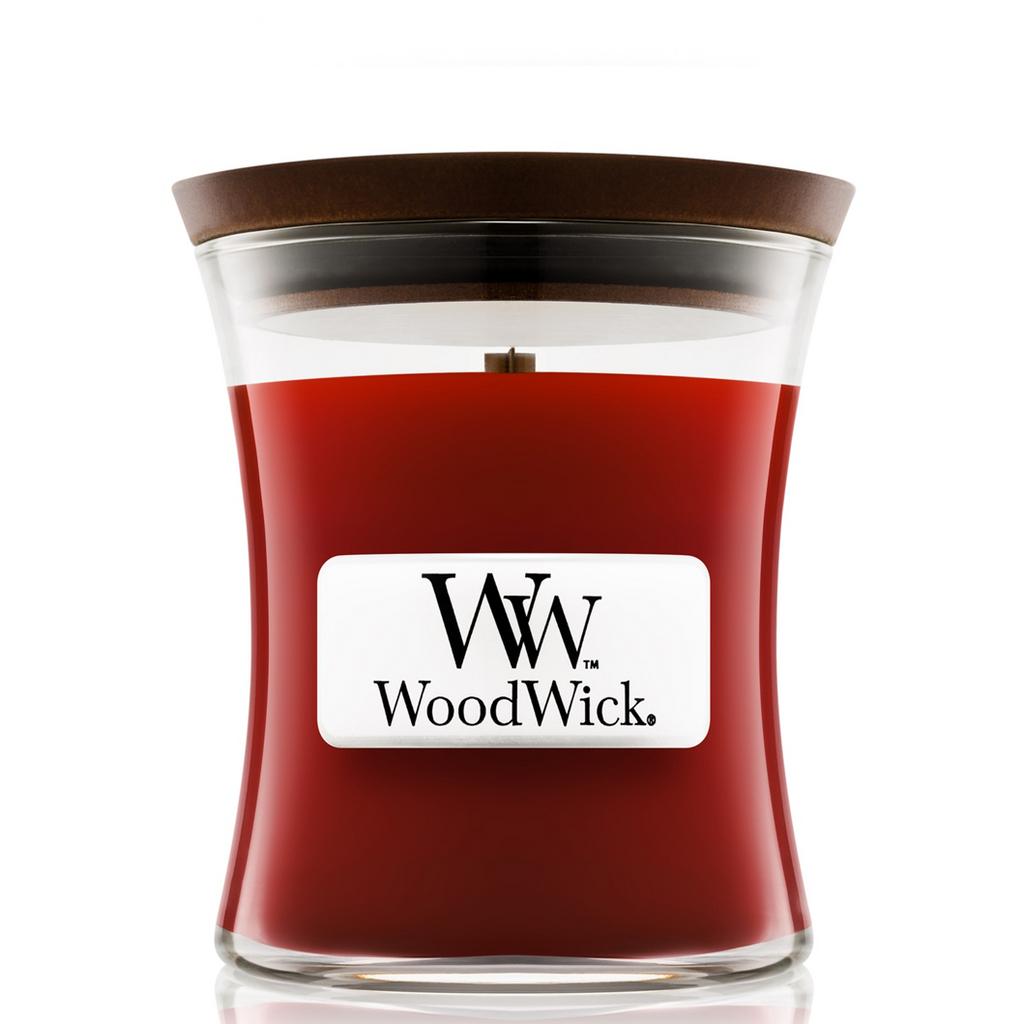 WOODWICK Mini Cinnamon Chai - Ароматична свічка з ароматом ванілі та кориці