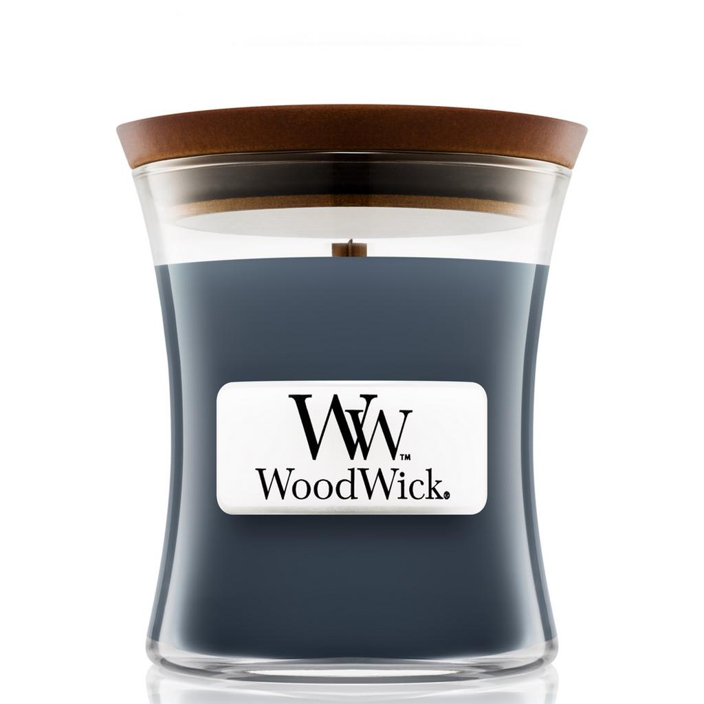 WOODWICK Mini Evening Onyx - Ароматична свічка з ароматом чорної орхідеї і сандалового дерева