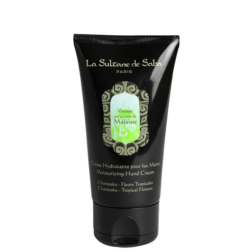 LA SULTANE DE SABA Moisturizing Hand Cream Champaka and Tropical Flower - Крем для рук Чампака і Тропічна квітка