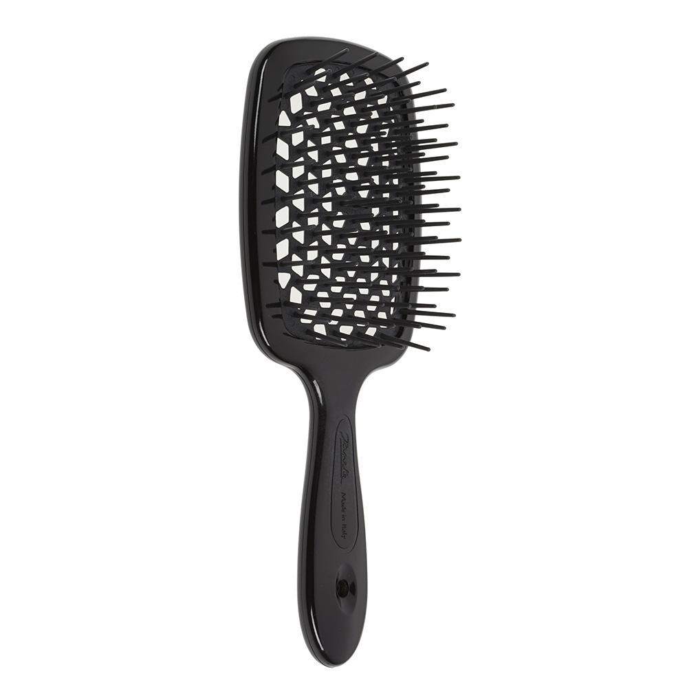 Janeke Superbrush Carbon - Гребінець для волосся Карбон, Чорний