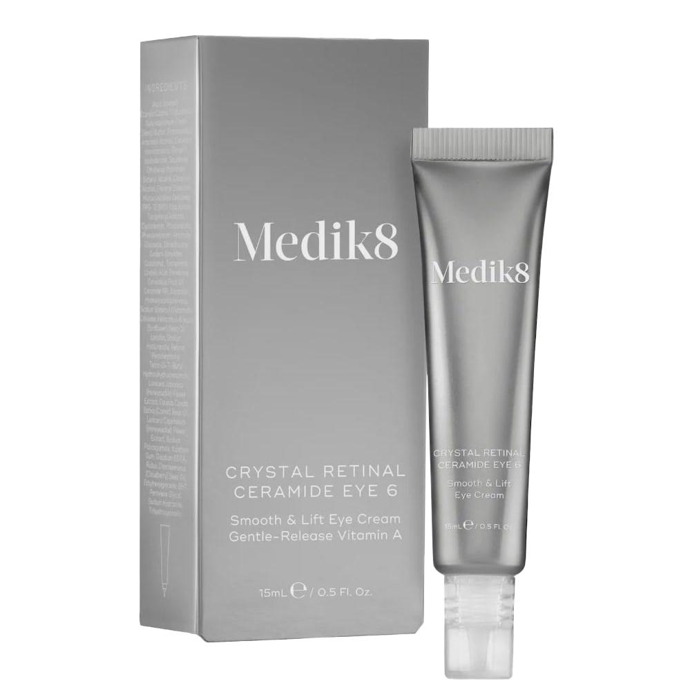 Medik8 Crystal Retinal® Ceramide Eye 6 - Антивіковий крем для шкіри навколо очей з вітаміном А