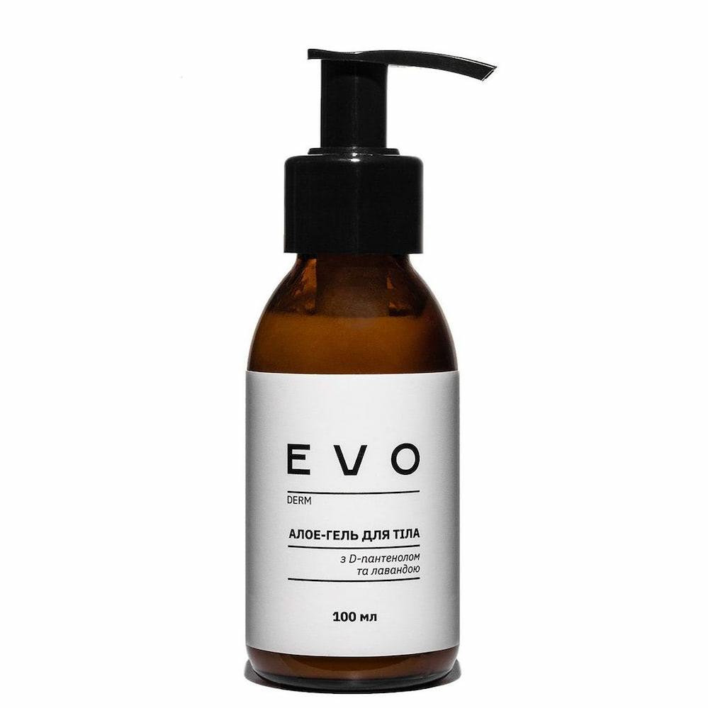 EVO DERM Алое-гель для тіла з D-пантенолом та лавандою
