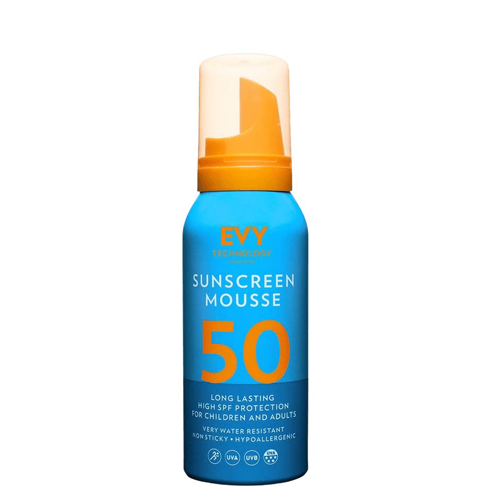 EVY Technology Sunscreen Mousse SPF 50 - Сонцезахисний мус