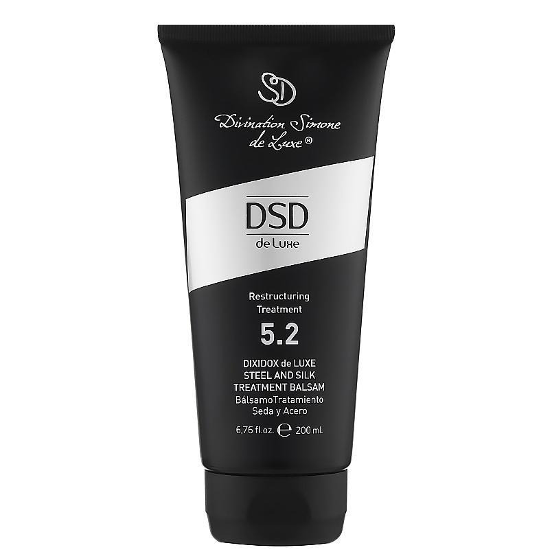DSD de Luxe Restructuring Steel and Silk Treatment Balsam 5.2 - Незмивний відновлювальний розгладжувальний бальзам