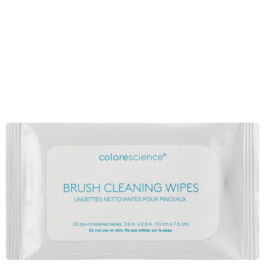 COLORESCIENCE Brush Cleaning Wipes - Серветки для очищення пензлів для макіяжу