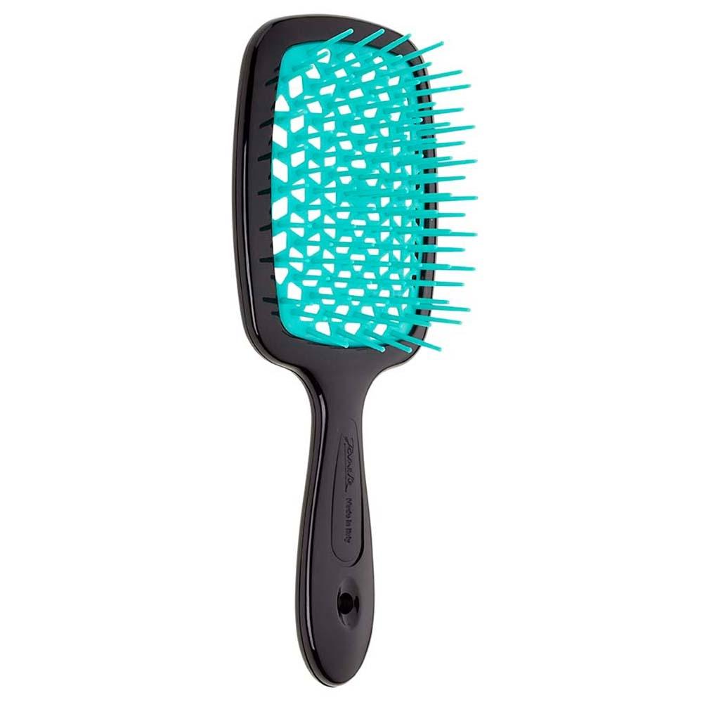 Janeke Superbrush - Гребінець для волосся чорно-голубий