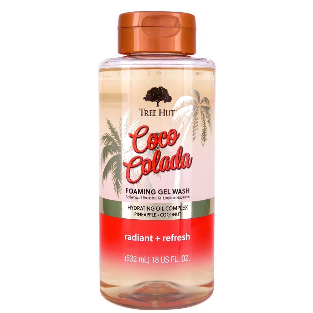 TREE HUT Coco Colada Foaming Gel Wash – Гель для душу з ароматом кокосу та ананасу