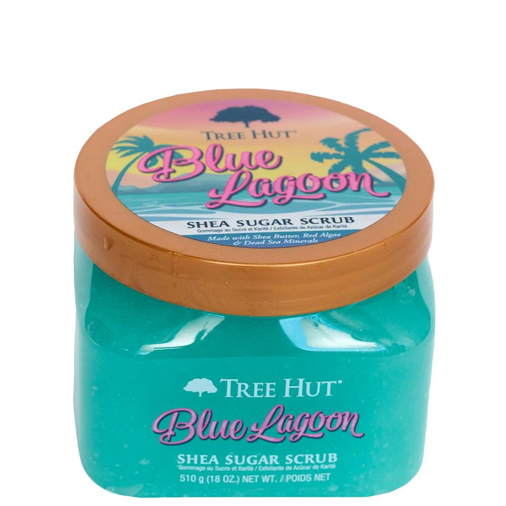 TREE HUT Blue Lagoon Shea Sugar Scrub – Цукровий скраб для тіла з морським ароматом