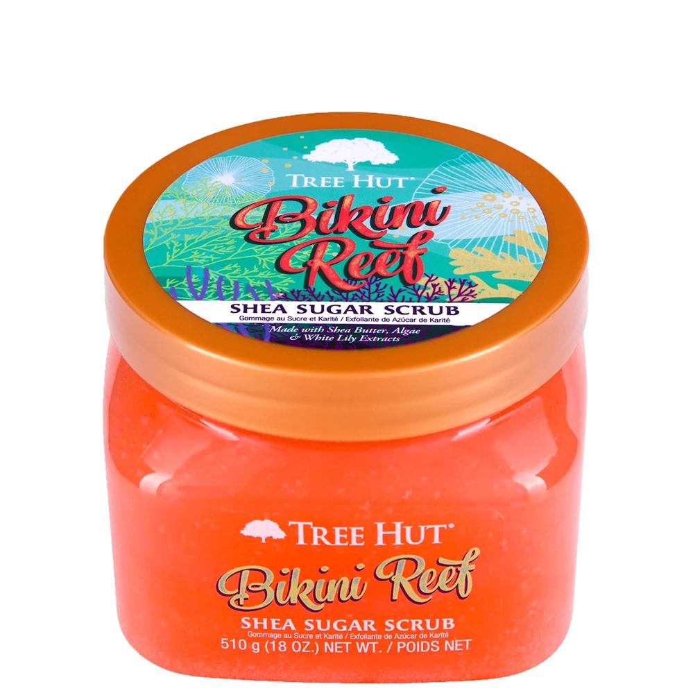 TREE HUT Bikini Reef Sugar Scrub – Відлущуючий цукровий скраб з ароматом апельсинового цвіту і кокосу