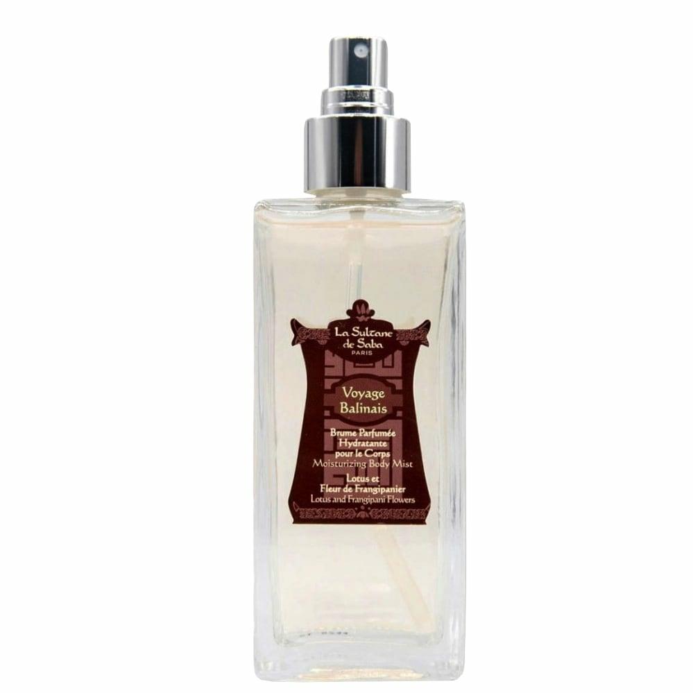 LA SULTANE DE SABA Body Mist Moisturizing Lotus and Frangipani Flower - Зволожуючий спрей для тіла з ароматом лотоса та франжипані
