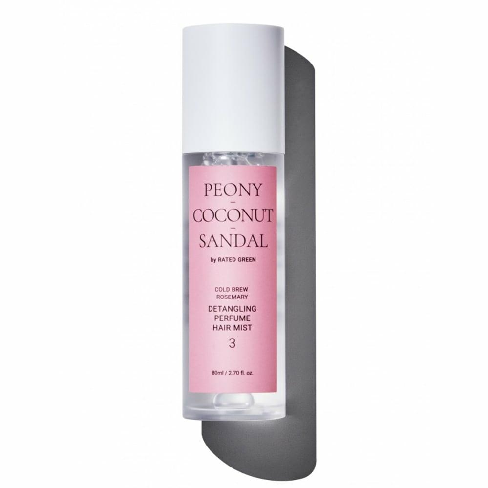 Rated Green Detangling Perfume Hair Mist (Peony-Coconut-Sandal) - Парфумований міст для волосся