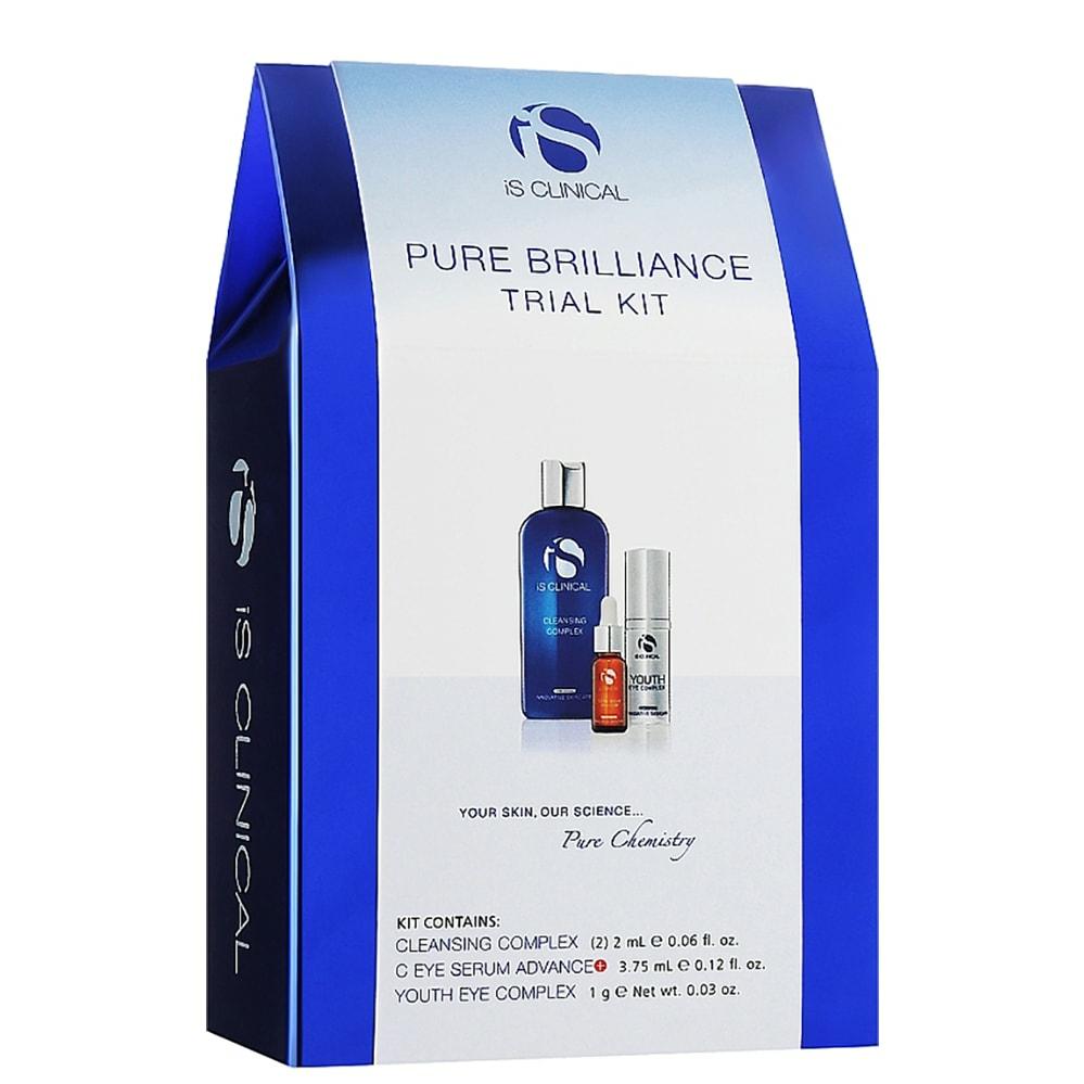 IS CLINICAL Pure Brilliance Trial Kit - Комплексний догляд за шкірою навколо очей міні-набір
