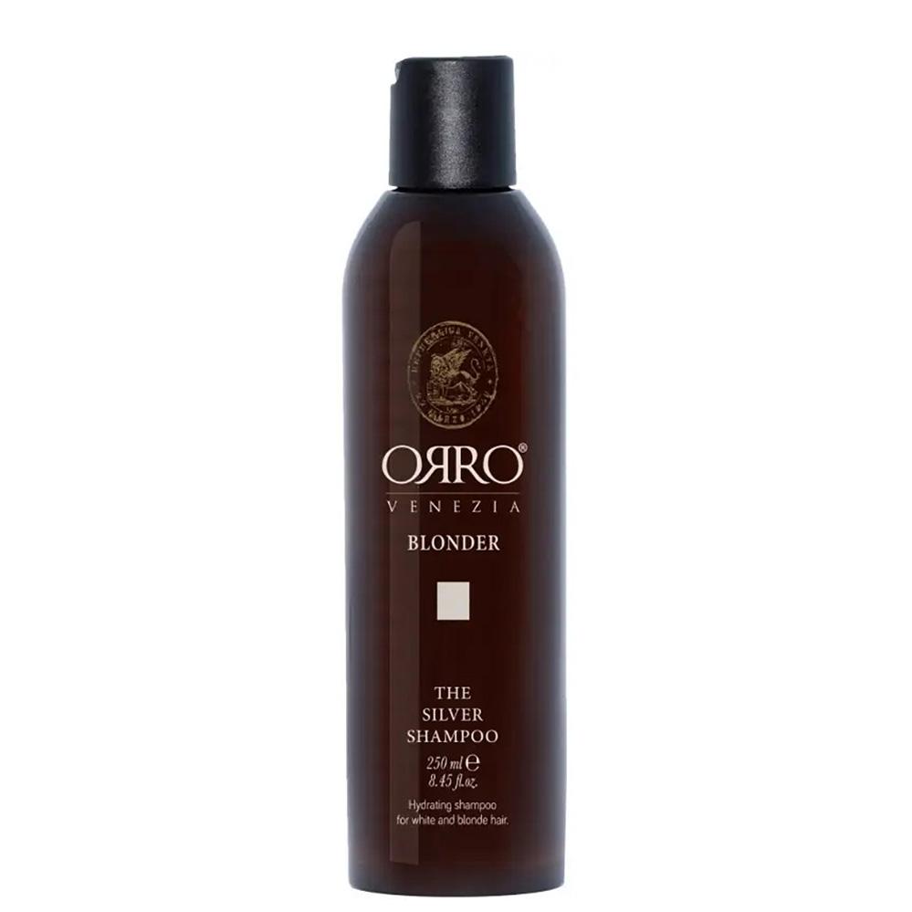 ORRO BLONDER Silver Shampoo - Срібний шампунь для світлого волосся