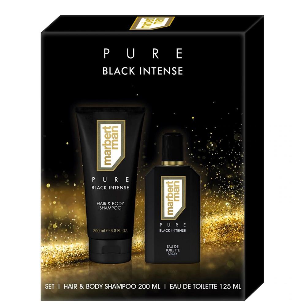 MARBERT Man Pure Black Intense Set - Подарунковий набір