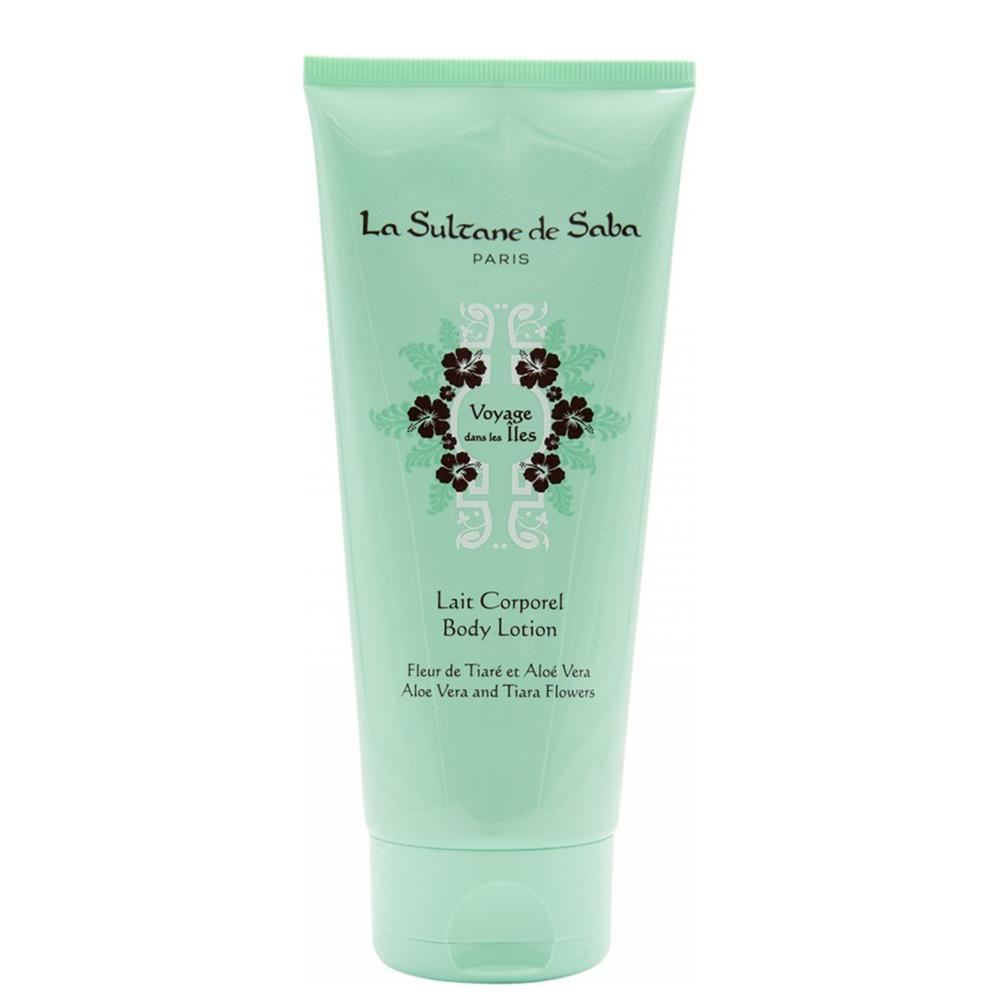 LA SULTANE DE SABA Body Lotion Tiare Flowers And Aloe Vera - Лосьйон для тіла Тіаре та Алое Вера