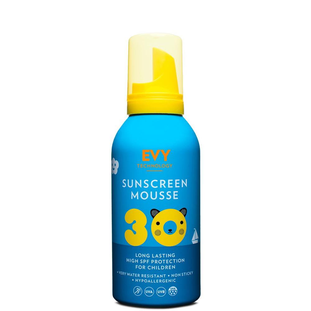 EVY Technology Sunscreen Mousse Kids SPF 30 - Сонцезахисний мус для дітей та немовлят