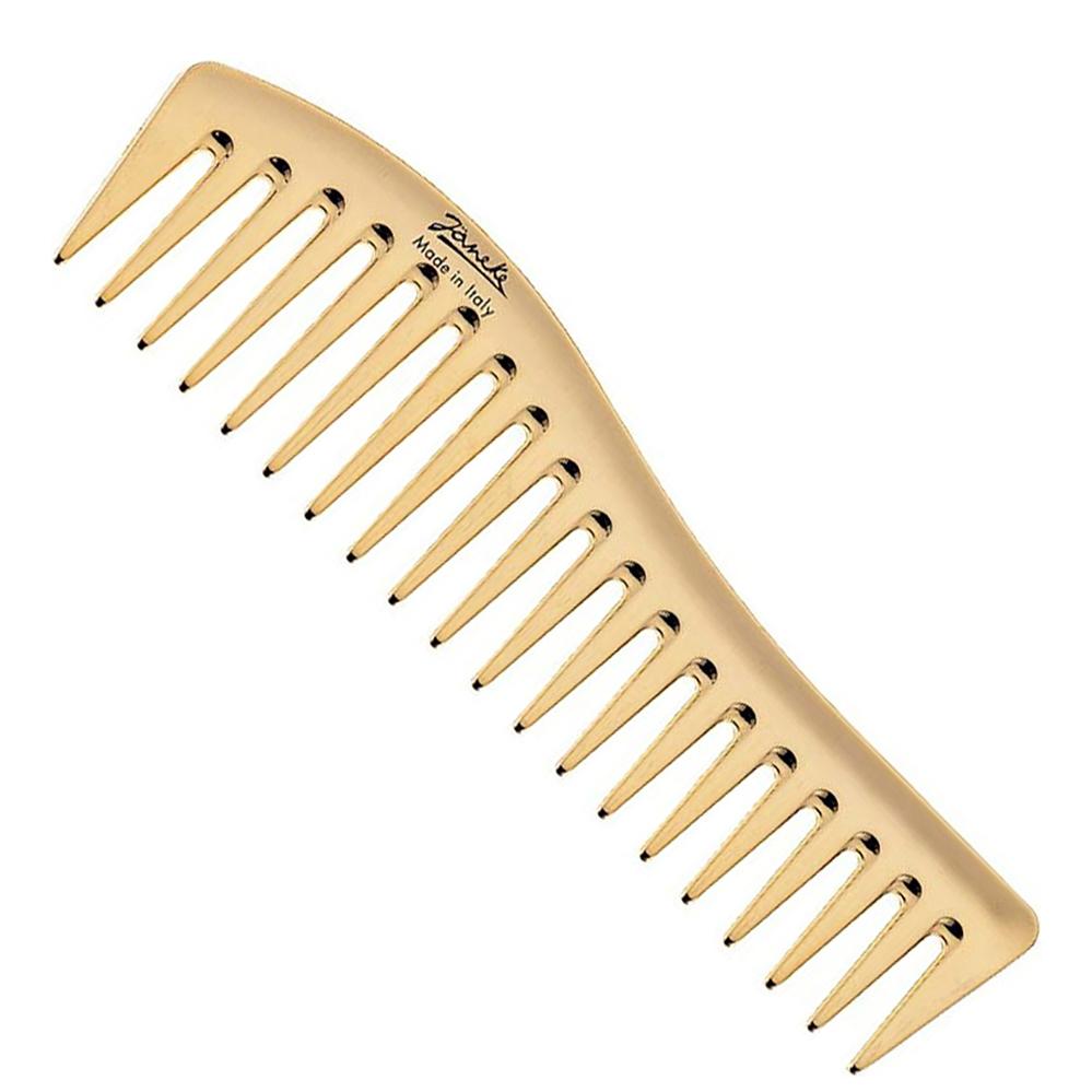 Janeke Gold Hair Comb AU805 - Гребінець для волосся золотий