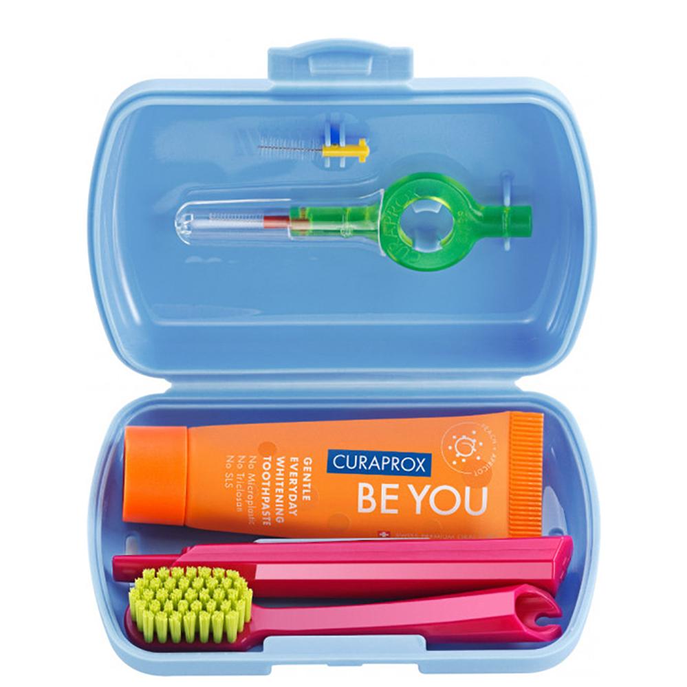 CURAPROX Ortho Travel Set Blue - Набір дорожній гігієнічний, синій