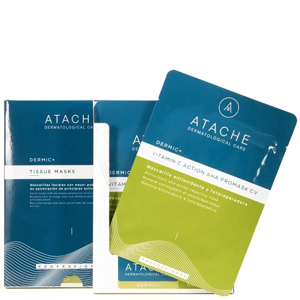 ATACHE Vitamin C Action AHA PROMASK CV - Антиоксидантна маска з вітаміном С