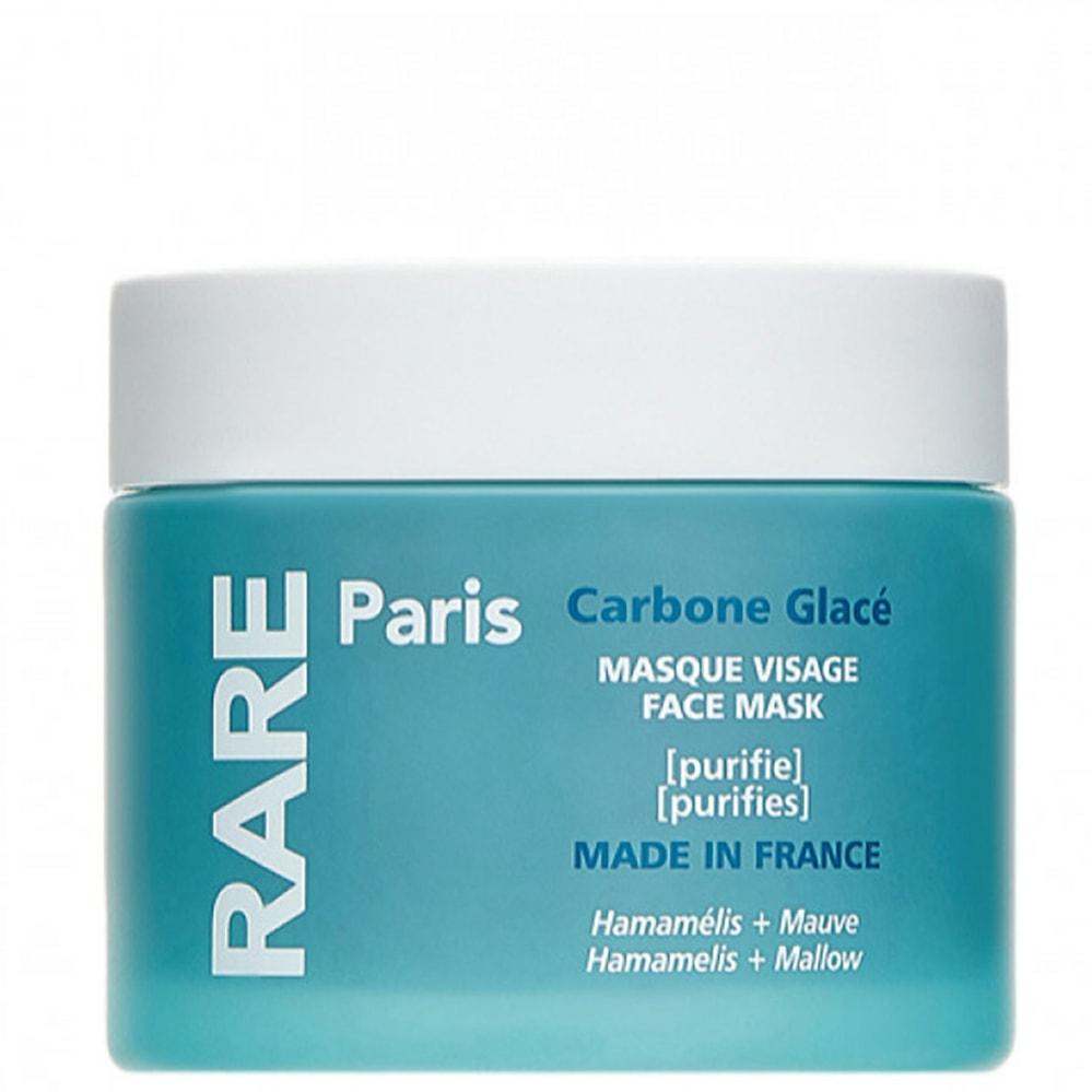 Rare Paris Carbone Glacé Deep Cleaning Mask - Маска для глибокого очищення шкіри обличчя з гамамелісом та екстрактом мальви
