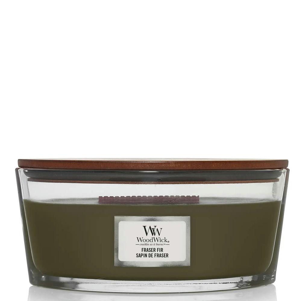 WOODWICK Ellipse Frasier Fir - Ароматична свічка з нотами свіжозрізаної ялини
