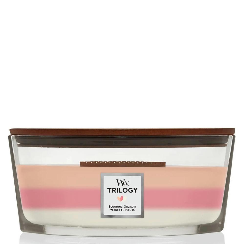 WOODWICK Ellipse Trilogy Blooming Orchard - Ароматична свічка з тришаровим ароматом