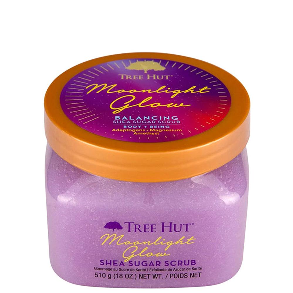 TREE HUT Moonlight Glow Sugar Scrub – Цукровий скраб для тіла з ароматом солодких ягід та амбра