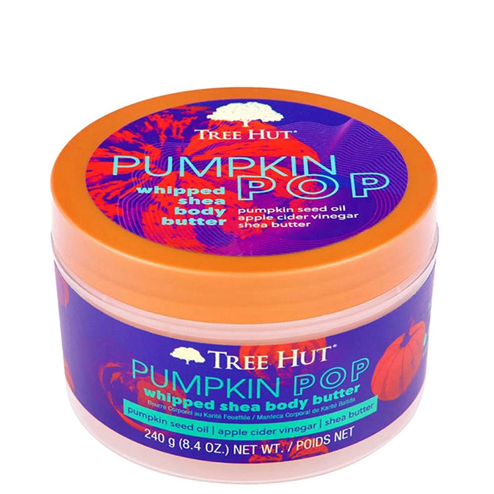 TREE HUT Pumpkin Pop Whipped Body Butter – Баттер для тіла з ароматом гарбузового сидру, яблука і нотами сандалового дерева