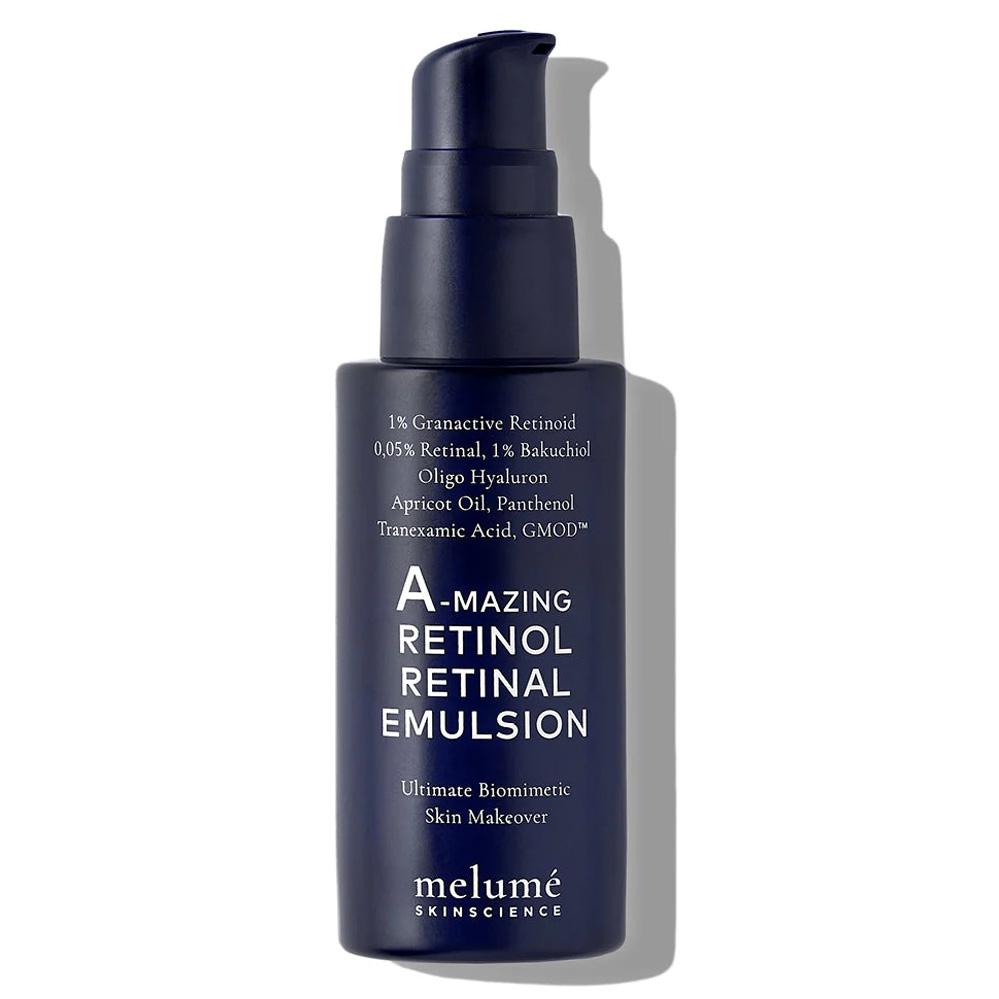 MELUME A-mazing Retinol Retinal Micro Emulsion - Нічна мікроемульсія з ретиноїдом і ретиналем