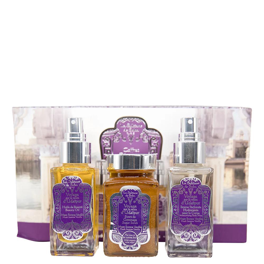 LA SULTANE DE SABA Gift Set Udaipur - Набір для тіла з ароматом Мускусу, Ладану, Ванілі