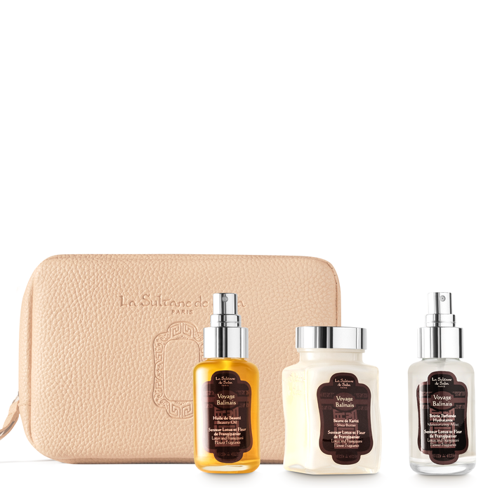 LA SULTANE DE SABA Gift Set Lotus & Frangipani Flowers - Набір для тіла з ароматом квітів Лотосу та Франжипані