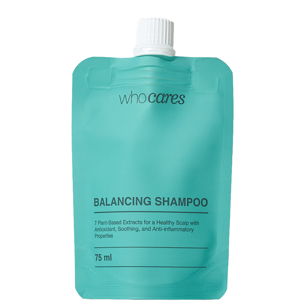 WHOCARES Balancing Shampoo - Тревел-пак шампуню безсульфатного
