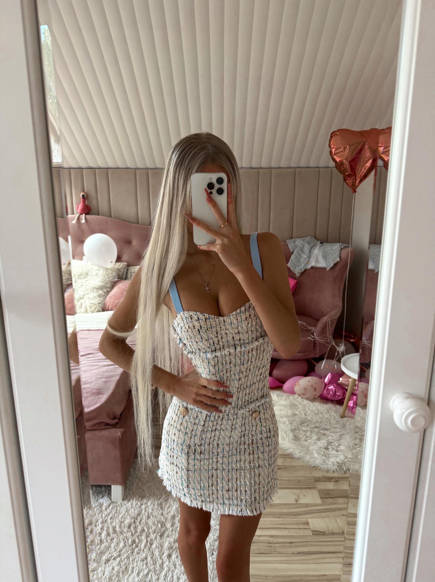 Сукня твідова літня (під замовлення)