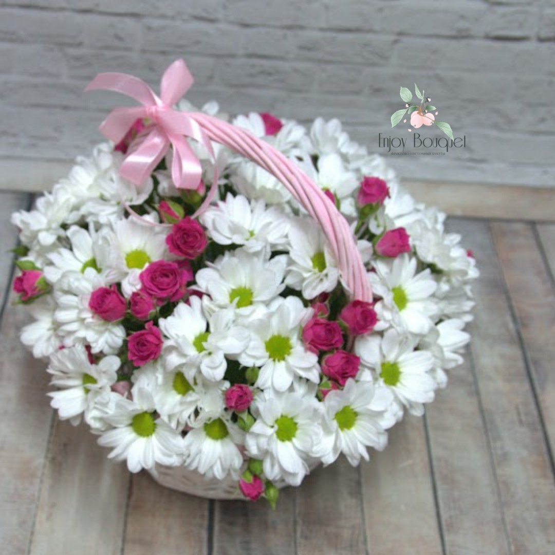 корзина с цветами