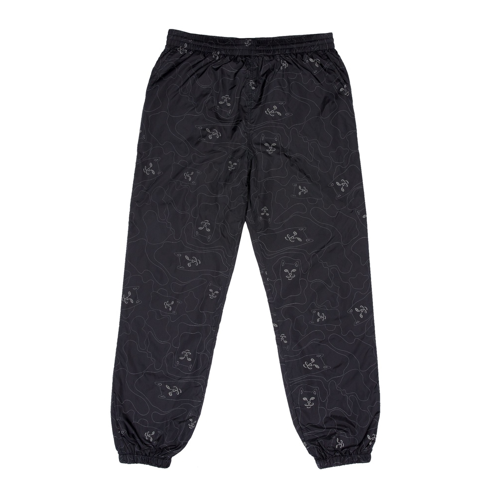 RIPNDIP Nermal 3M Line Camo Swishy Pants Black 3M OddDays Store